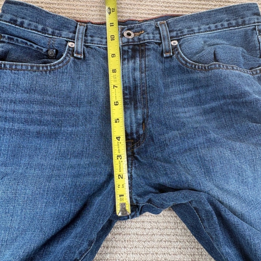 Eddie Bauer Jeans Mens 32x30 (Tag 34x32) Original Fit Straight Leg Blue Denim - Picture 7 of 11